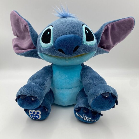 Build-A-Bear Other - Disney Lilo & Stitch Build A Bear Stitch Plush 13" Stuffed Animal Toy with Sound